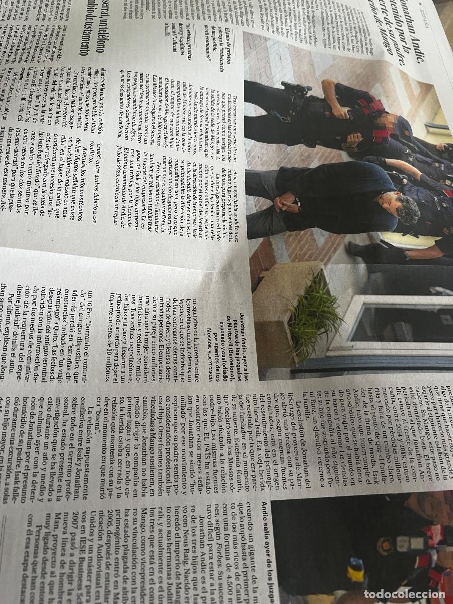 Coleccionismo de peri&oacute;dico El Pa&iacute;s: Dossier MANGO. ISAK ANDIC. MODA. - Foto 18