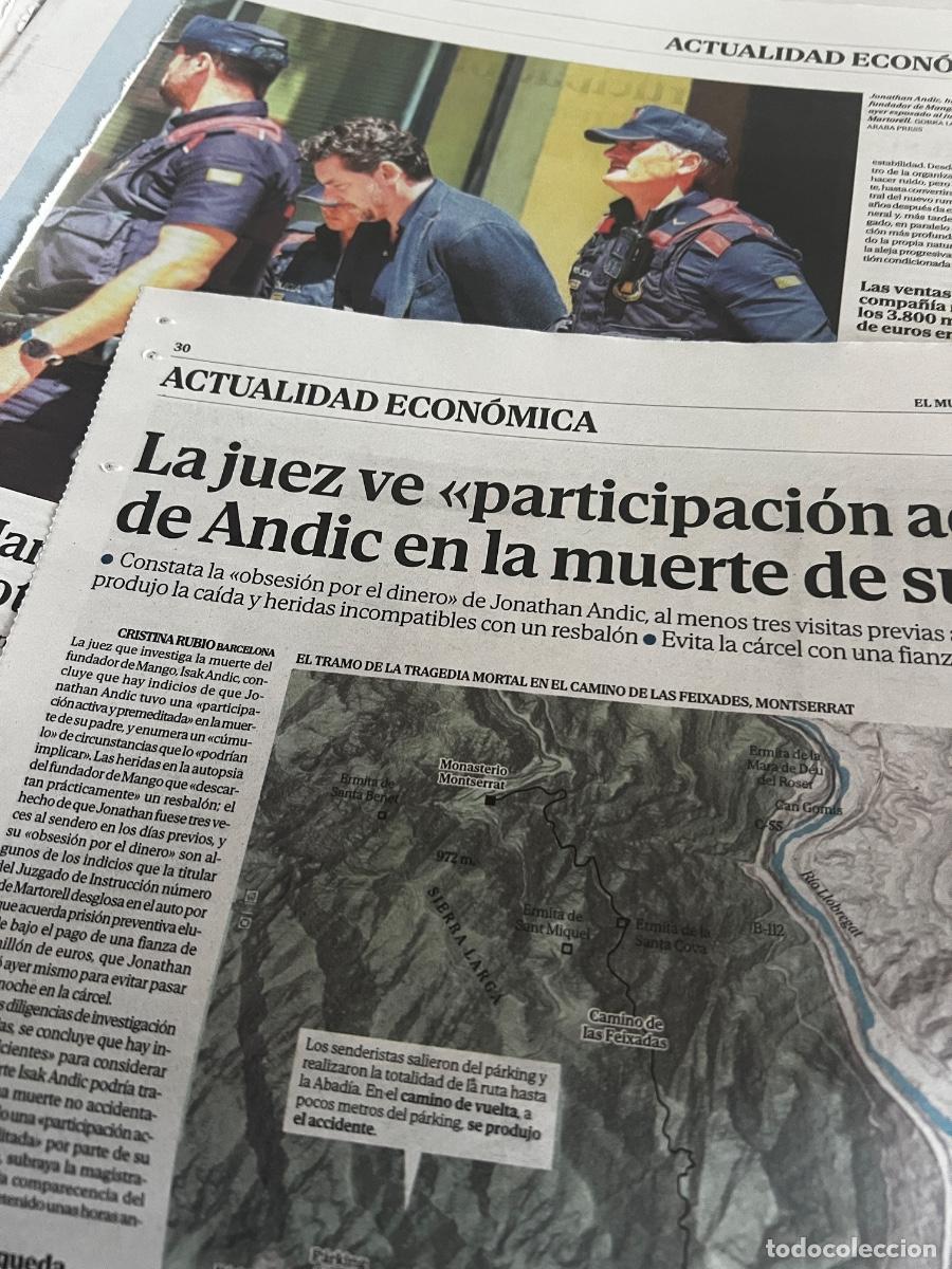 Coleccionismo de peri&oacute;dico El Pa&iacute;s: Dossier MANGO. ISAK ANDIC. MODA. - Foto 19