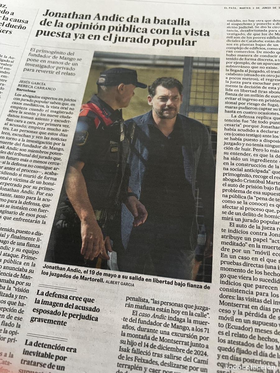 Coleccionismo de peri&oacute;dico El Pa&iacute;s: Dossier MANGO. ISAK ANDIC. MODA. - Foto 20