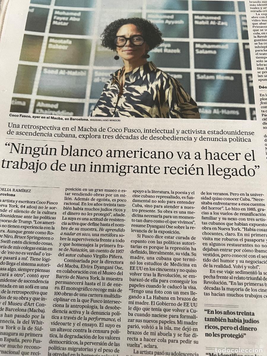 Coleccionismo de Peri&oacute;dico El Pa&iacute;s: Art&iacute;culos sobre HISTORIA DE LA ESCLAVITUD RACISMO COCO FUSCO KUNTA KINTE PADURA.....