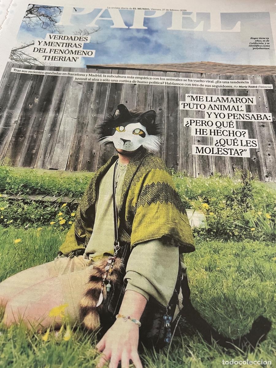 Coleccionismo de Peri&oacute;dico El Pa&iacute;s: FEN&Oacute;MENO THERIAN. ADOLESCENCIA. JUVENTUD. SOCIOLOG&Iacute;A.
