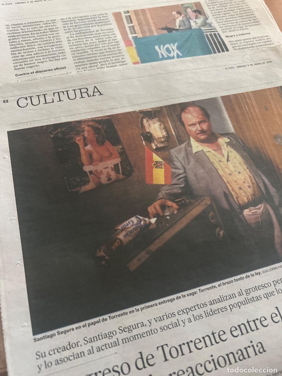 Sammeln von Zeitungen El Pa&iacute;s: Art&iacute;culos sobre TORRENTE, PRESIDENTE. SANTIAGO SEGURA CINE ESPA&Ntilde;OL