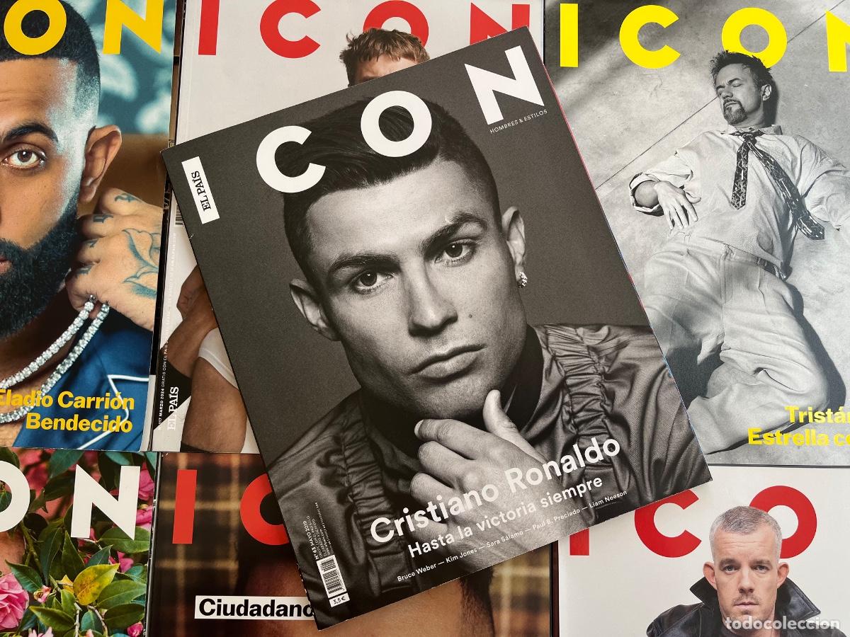 Coleccionismo de peri&oacute;dico El Pa&iacute;s: ICON EL PA&Iacute;S - 28 n&uacute;meros - CRISTIANO RONALDO - VELENCOSO - CAVE - MORAD - OZUNA - ULLOA - FERRY