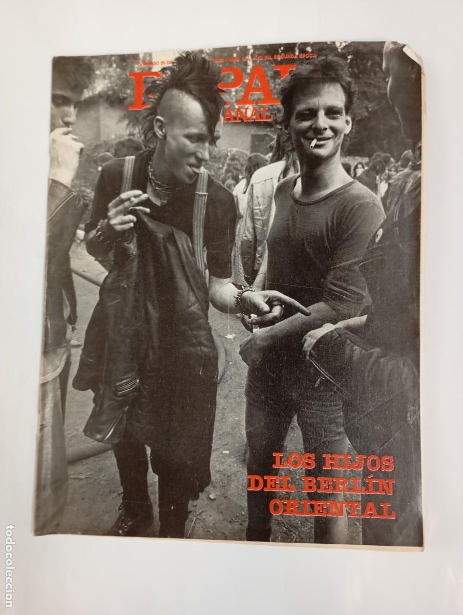 Coleccionismo de peri&oacute;dico El Pa&iacute;s: REVISTA EL PA&Iacute;S SEMANAL N&ordm; 337. 1983. LOS HIJOS DEL BERL&Iacute;N ORIENTAL. TDKC68