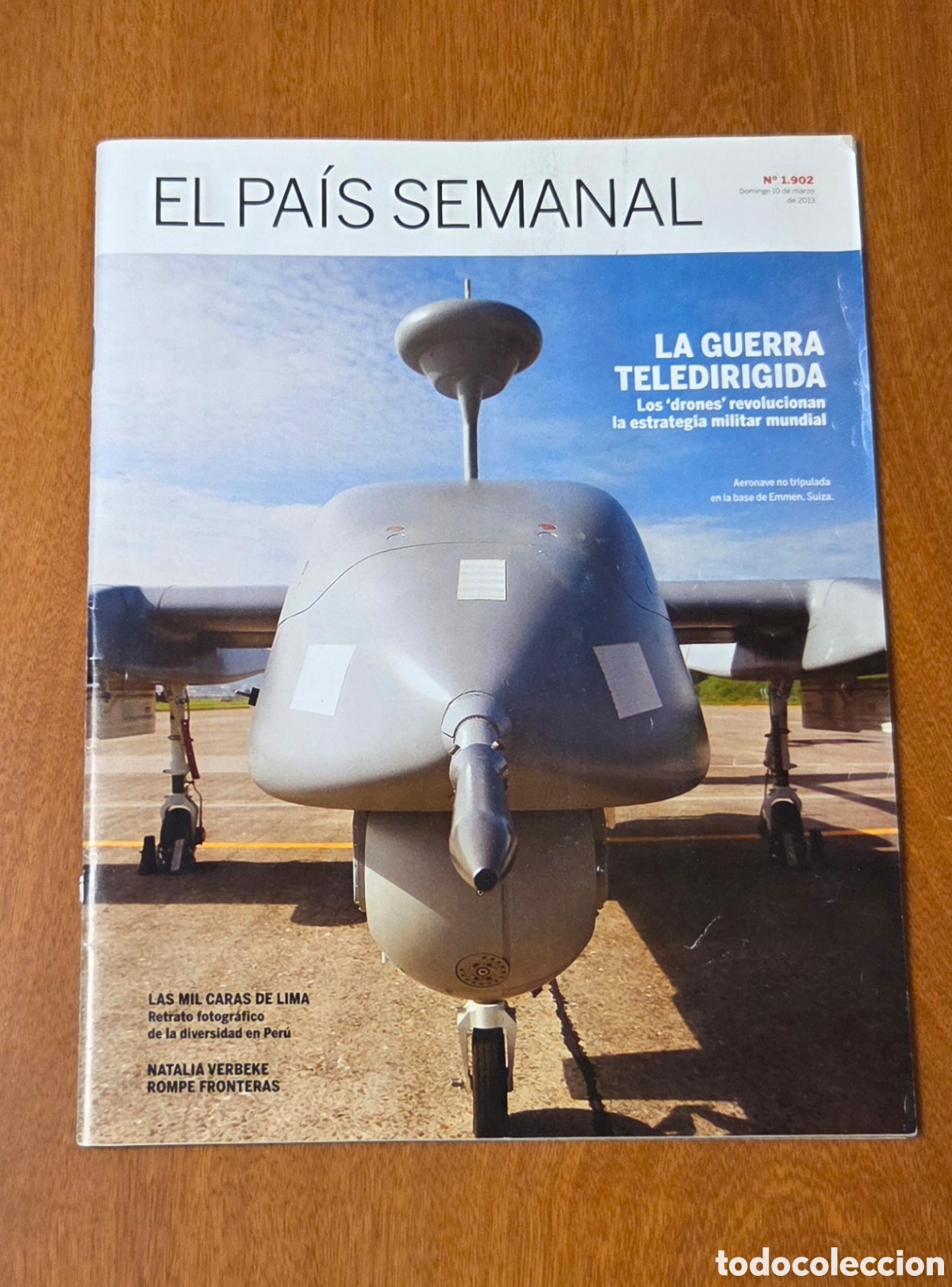 Coleccionismo de peri&oacute;dico El Pa&iacute;s: Revista El Pa&iacute;s Semanal N&ordm; 1.902 (2013) - Especial Drones Militares