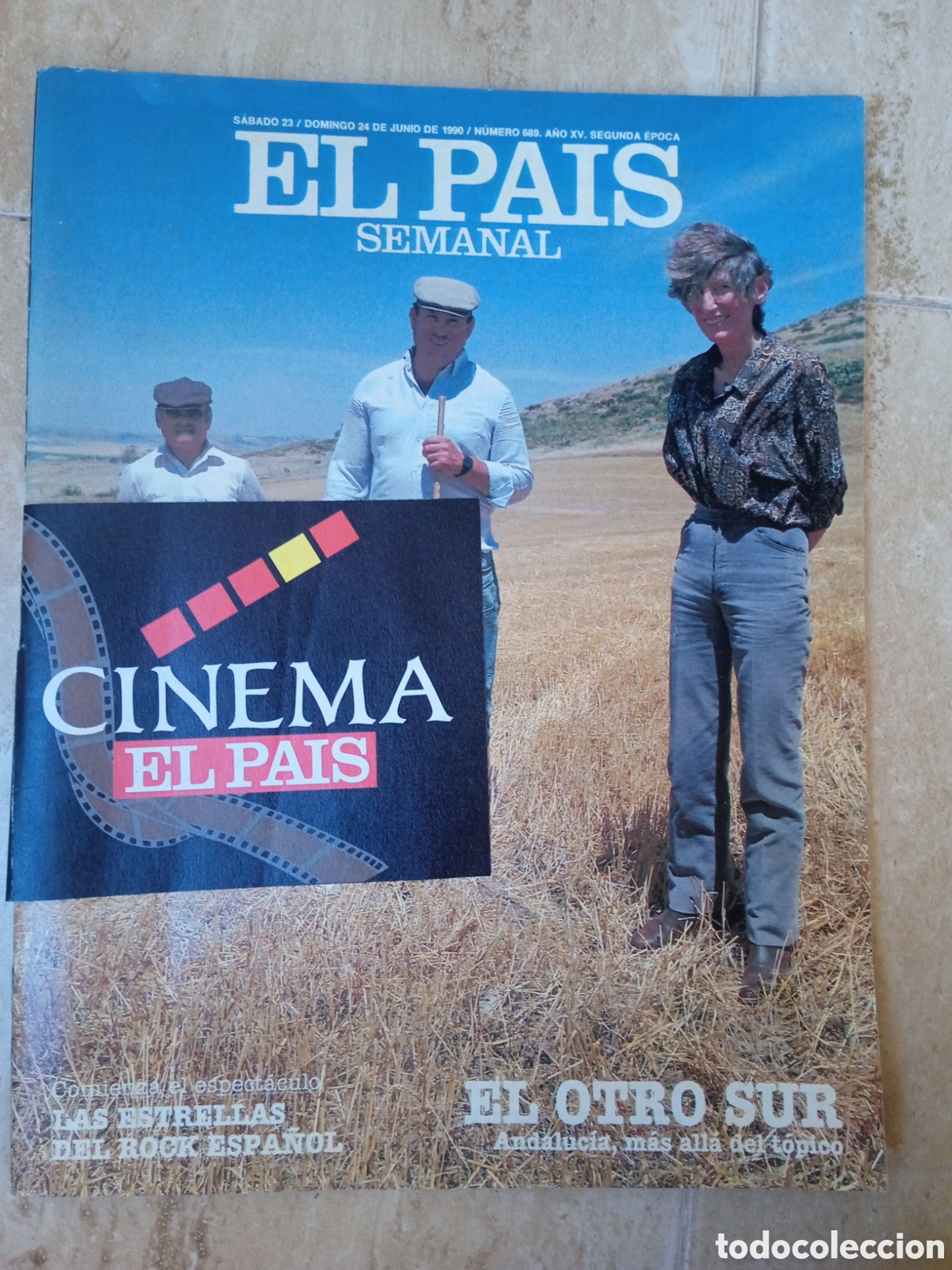 Coleccionismo de peri&oacute;dico El Pa&iacute;s: El Pais Semanal n&deg;689 Estrellas del Pop Rock espa&ntilde;ol '90 Zugarramurdi Historias de Brujas Andaluc&iacute;a