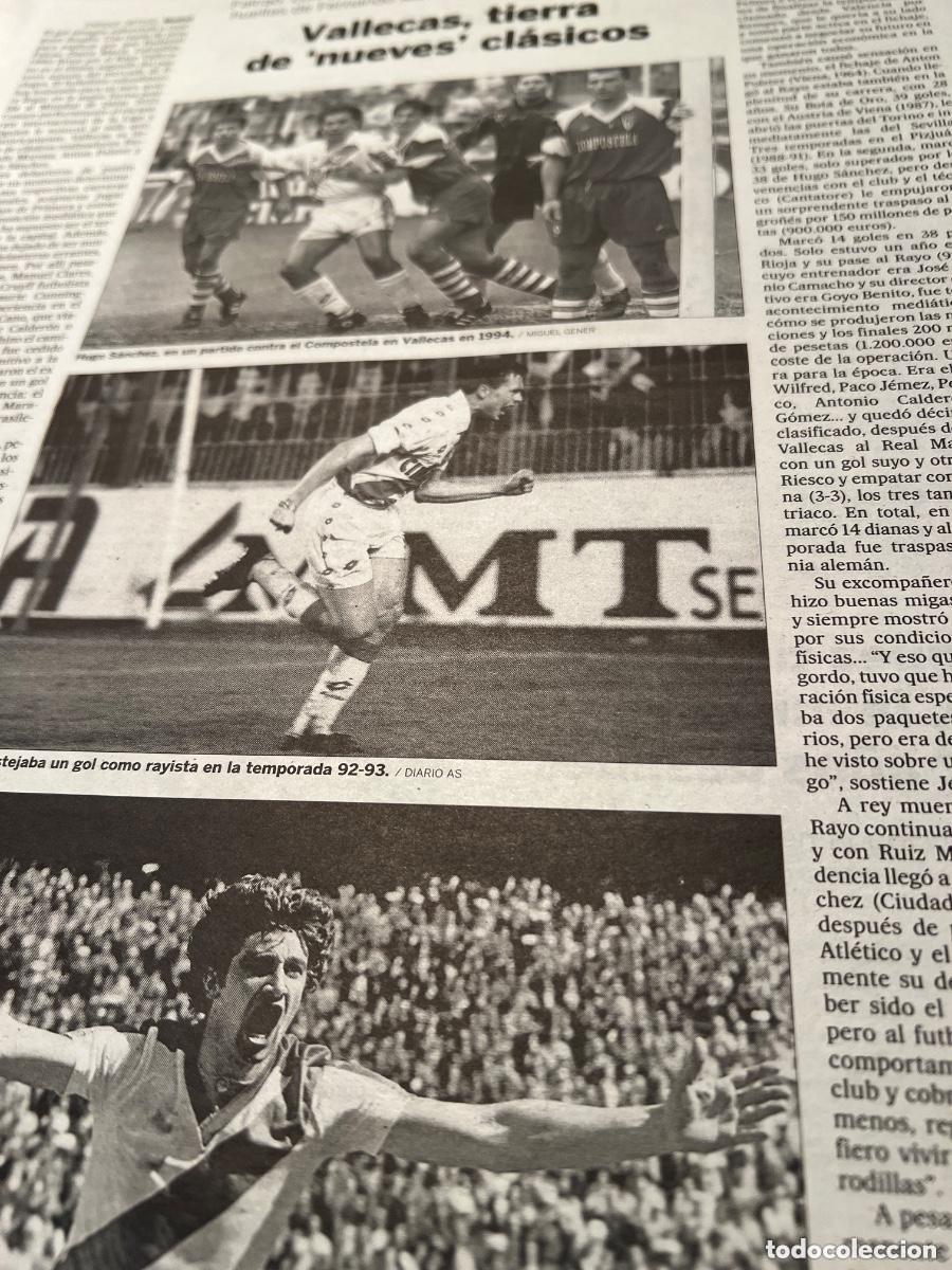 Sammeln von Zeitungen El Pa&iacute;s: RAYO VALLECANO. VALLECAS. F&uacute;tbol WILFRED AGBONAVBARE HUGO S&Aacute;NCHEZ POLSTER FALCAO....
