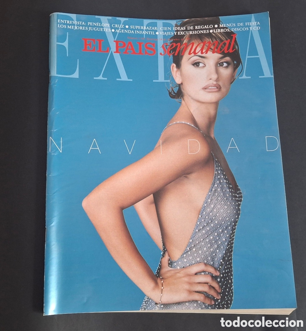 Coleccionismo de peri&oacute;dico El Pa&iacute;s: PA&Iacute;S SEMANAL, PENELOPE CRUZ, 1997