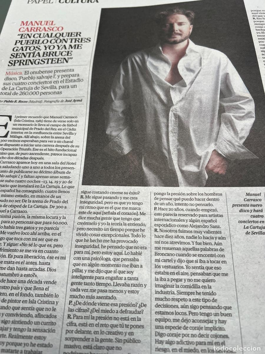 Collectionnisme de Journal El Pa&iacute;s: MANUEL CARRASCO OPERACI&Oacute;N TRIUNFO