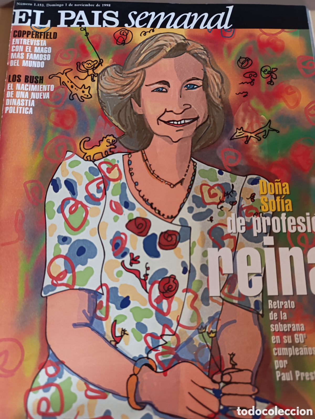 Coleccionismo de peri&oacute;dico El Pa&iacute;s: EL PA&Iacute;S semanal N&deg; 1153- Domingo 1 de Noviembre de 1998