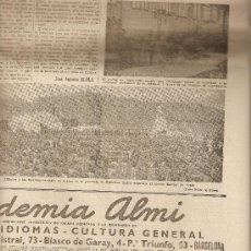 Coleccionismo Periódico La Vanguardia: LA VANGUARDIA 1954.FALANGE.TAMBOR DEL BRUC.BRUCH.TARRAGONA TIMBALER SANTPEDOR