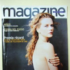 Coleccionismo Periódico La Vanguardia: MAGAZINE LA VANGUARDIA - PORTADA NICOLE KIDMAN - 12 DE SEPTIEMBRE DE 1999