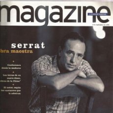 Coleccionismo Periódico La Vanguardia: MAGAZINE : SERRAT + SISSI. EMPERATRIZ DE AUSTRIA + LA CUEVA DE ES CULERAM 
