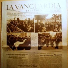Coleccionismo Periódico La Vanguardia: LA VANGUARDIA ESPAÑOLA 11 DE MAYO DE 1945. Lote 36340394