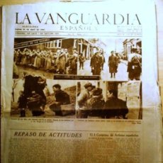 Coleccionismo Periódico La Vanguardia: LA VANGUARDIA ESPAÑOLA 26 DE ABRIL DE 1945. Lote 36340701