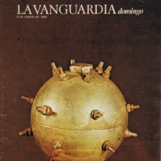 Collezionismo Periódico La Vanguardia: SUPLEMENTO LA VANGUARDIA - ENERO 1983 - LA BOMBA DEL LICEO 1893. Lote 37293598