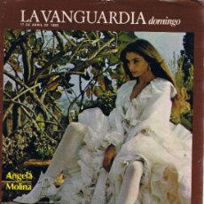 Collezionismo Periódico La Vanguardia: SUPLEMENTO LA VANGUARDIA - ABRIL 1983 - ANGELA MOLINA BEARN . Lote 37293752