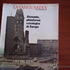 Coleccionismo Periódico La Vanguardia: LA VANGUARDIA - REV. ESPECIAL - 30 DE NOVIEMBRE DE 1983 / ALEMANIA, PLATAFORMA ESTRATEGICA DE EUROPA. Lote 38579038