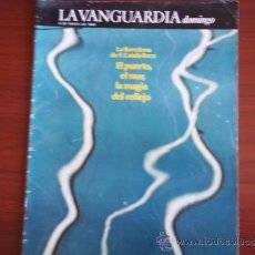 Coleccionismo Periódico La Vanguardia: LA VANGUARDIA - REV DOMINGO - 8 DE ENERO DE 1984 / LA BARCELONA DE F. CATALA-ROCA