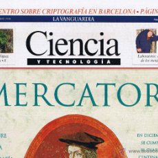 Collezionismo Periódico La Vanguardia: LA VANGUARDIA - CIENCIA Y TECNOLOGIA Nº 235 - MERCATOR PADRE CARTOGRAFIA - NOVIEMBRE 1994 - PAG 12