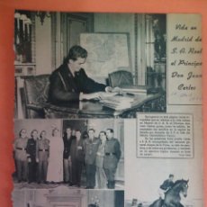 Collezionismo Periódico La Vanguardia: LOTE RECORTES LA VANGUARDIA, 1955, JUAN CARLOS, VER FOTOS