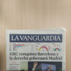 Coleccionismo Periódico La Vanguardia: DIARIO LA VANGUARDIA - Nº 49461. 27/05/2019. Lote 327106873