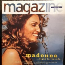 Coleccionismo Periódico La Vanguardia: MADONNA - LA VANGUARDIA MAGAZINE - REVISTA - ESPAÑA - FEBRERO 1998 - VER DESCRIPCION -NO USO CORREOS. Lote 338094533