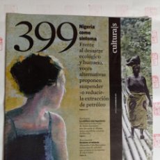 Coleccionismo Periódico La Vanguardia: SUPLEMENTO CULTURAS LA VANGUARDIA 399- DESASTRE ECOLÓGICO EN NIGERIA. ADÚLTERA ANNA KARENINA. Lote 338502058