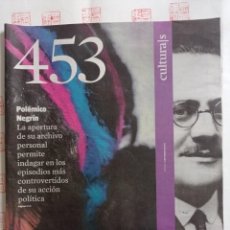 Coleccionismo Periódico La Vanguardia: SUPLEMENTO CULTURAS LA VANGUARDIA 453 NEGRÍN: ARCHIVO PERSONAL. SOFI OKSANEN. Lote 339536758