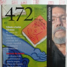 Coleccionismo Periódico La Vanguardia: SUPLEMENTO CULTURAS LA VANGUARDIA- CÓMIC PARACUELLOS. UNA MUJER EN ÁFRICA Nº 472. Lote 341524333