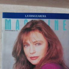 Coleccionismo Periódico La Vanguardia: LA VANGUARDIA MAGAZINE 29/11/1992 JACQUELINE BISSET GOYA CONSTRUCTORES DE ÓRGANOS. Lote 343250683