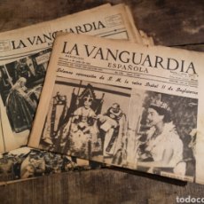 Coleccionismo Periódico La Vanguardia: LA VANGUARDIA 1953. CORONACIÓN ISABEL II. Lote 348986454