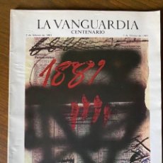 Coleccionismo Periódico La Vanguardia: LA VANGUARDIA CENTENARIO (1881 - 1981) EJEMPLAR CONMEMORATIVO. Lote 358635635