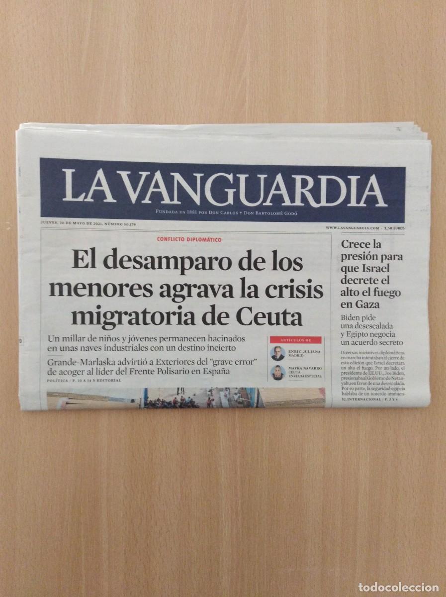 Collectionnisme Journal La Vanguardia: LA VANGUARDIA N&ordm; 50.179 - 20/05/2021