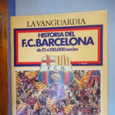 Coleccionismo Periódico La Vanguardia: LA VANGUARDIA. HISTORIA DEL F.C. BARCELONA. DE 12 A 120.000 SOCIOS.