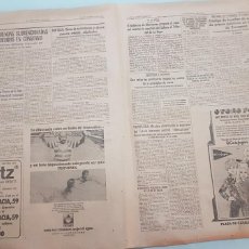 Coleccionismo Periódico La Vanguardia: HOJA DE PERIÓDICO (2) - LA VANGUARDIA 26/09/1974