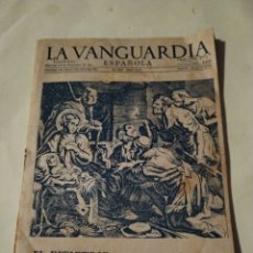 Coleccionismo Periódico La Vanguardia: LA VANGUARDIA EL REPARTIDOR 25 DICIEMBRE 1957 FELICITACIÓN NAVIDAD Y AÑO NUEVO FOLLETO