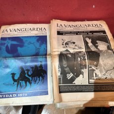 Coleccionismo Periódico La Vanguardia: LOTE DE 20 REVISTAS LA VANGUARDIA AÑOS 70