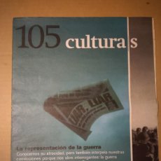 Coleccionismo Periódico La Vanguardia: P212. SUPLEMENTO SEMANAL CULTURAS DEL PERIÓDICO LA VANGUARDIA.