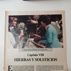 Coleccionismo Periódico La Vanguardia: COLECCIONABLE VIAJE A LA CATALUÑA FANTÁSTICA 8 HIERBAS Y SOLSTICIOS BIBLIOTECA LA VANGUARDIA
