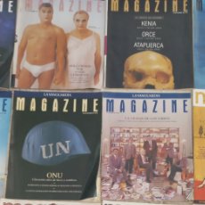 Coleccionismo Periódico La Vanguardia: LOTE DE 14 REVISTAS ANTIGUAS MAGAZINE