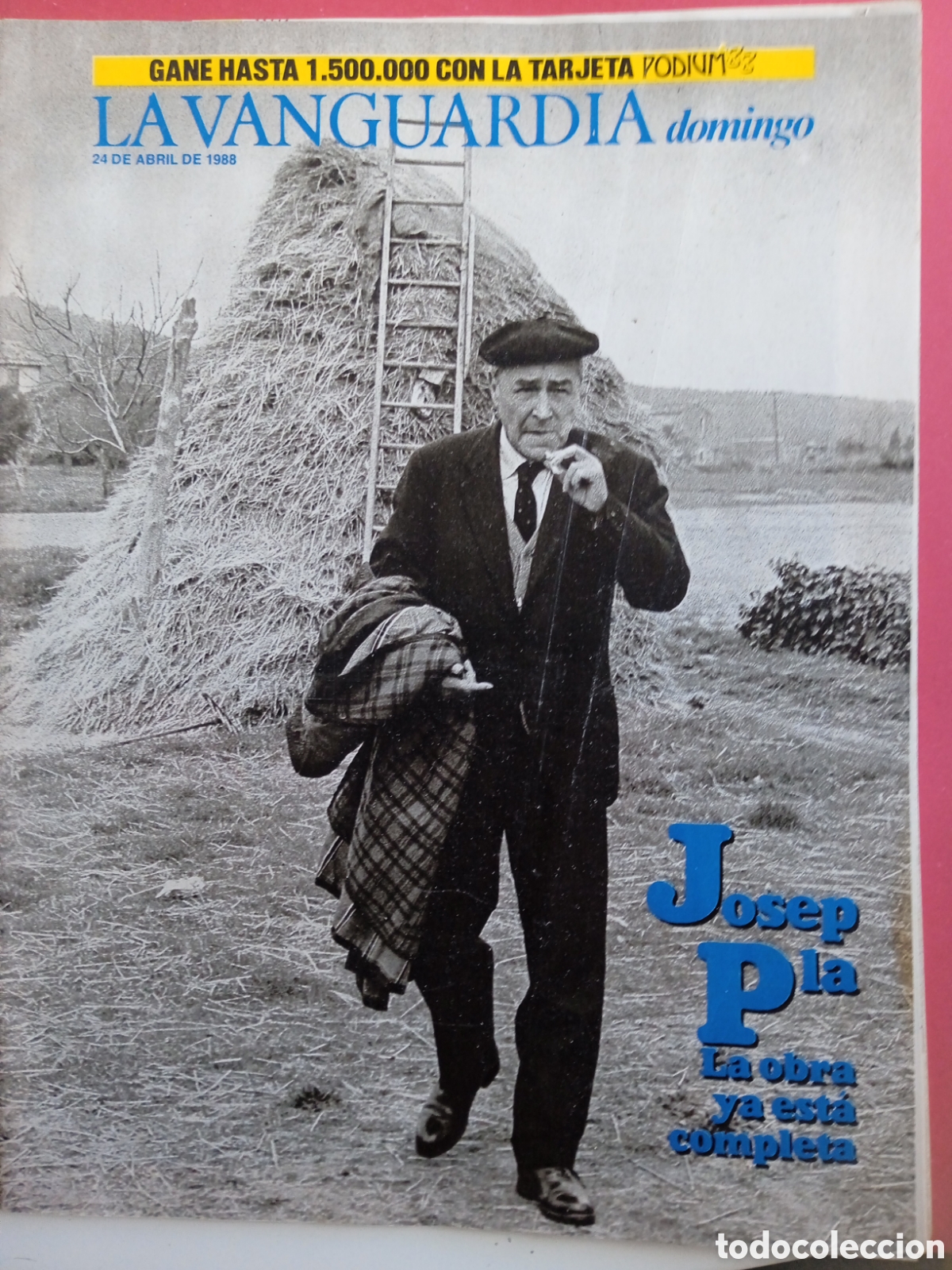 Coleccionismo Peri&oacute;dico La Vanguardia: La Vanguardia Domingo 24/04/1988 Josep Pla - Londres