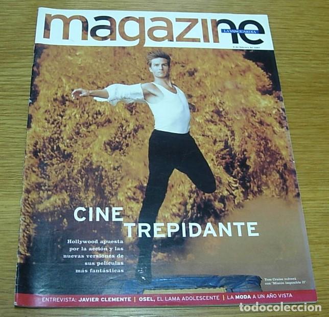 Coleccionismo Peri&oacute;dico La Vanguardia: Revista La Vanguardia Magazine TOM CRUISE SPICE GIRLS EMMA SUAREZ JAVIER CLEMENTE BLUR 1997