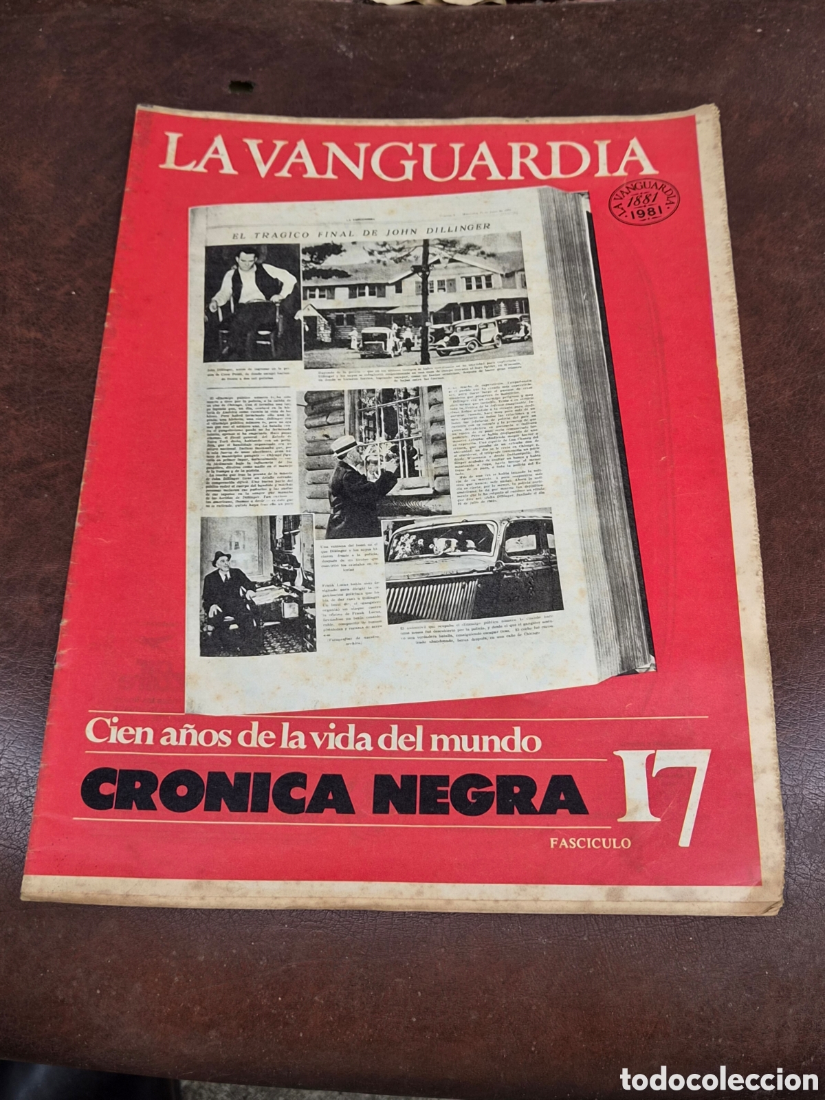 Coleccionismo peri&oacute;dico La Vanguardia: LA VANGUARDIA, CIEN A&Ntilde;OS DE LA VIDA DEL MUNDO FASCICULO 17