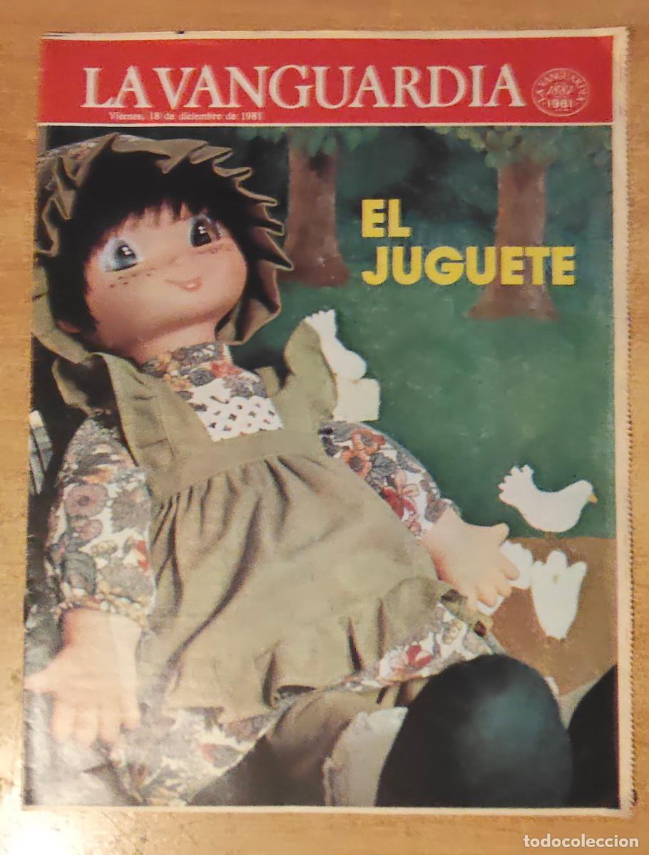Coleccionismo peri&oacute;dico La Vanguardia: Suplemento de la vanguardia el juguete 1981