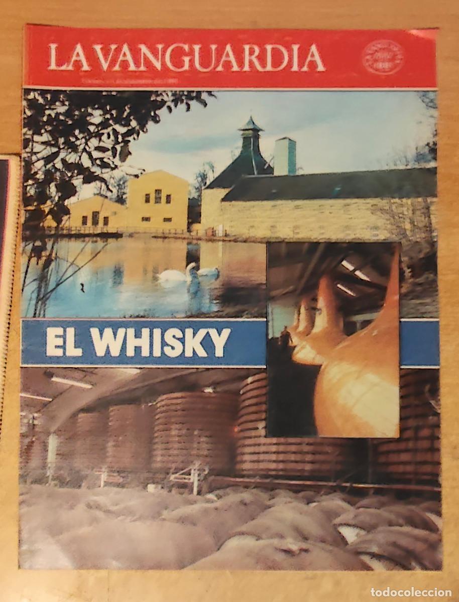 Coleccionismo peri&oacute;dico La Vanguardia: suplemento de la revista dominical de La Vanguardia titulado &rdquo;El Whisky&rdquo;,