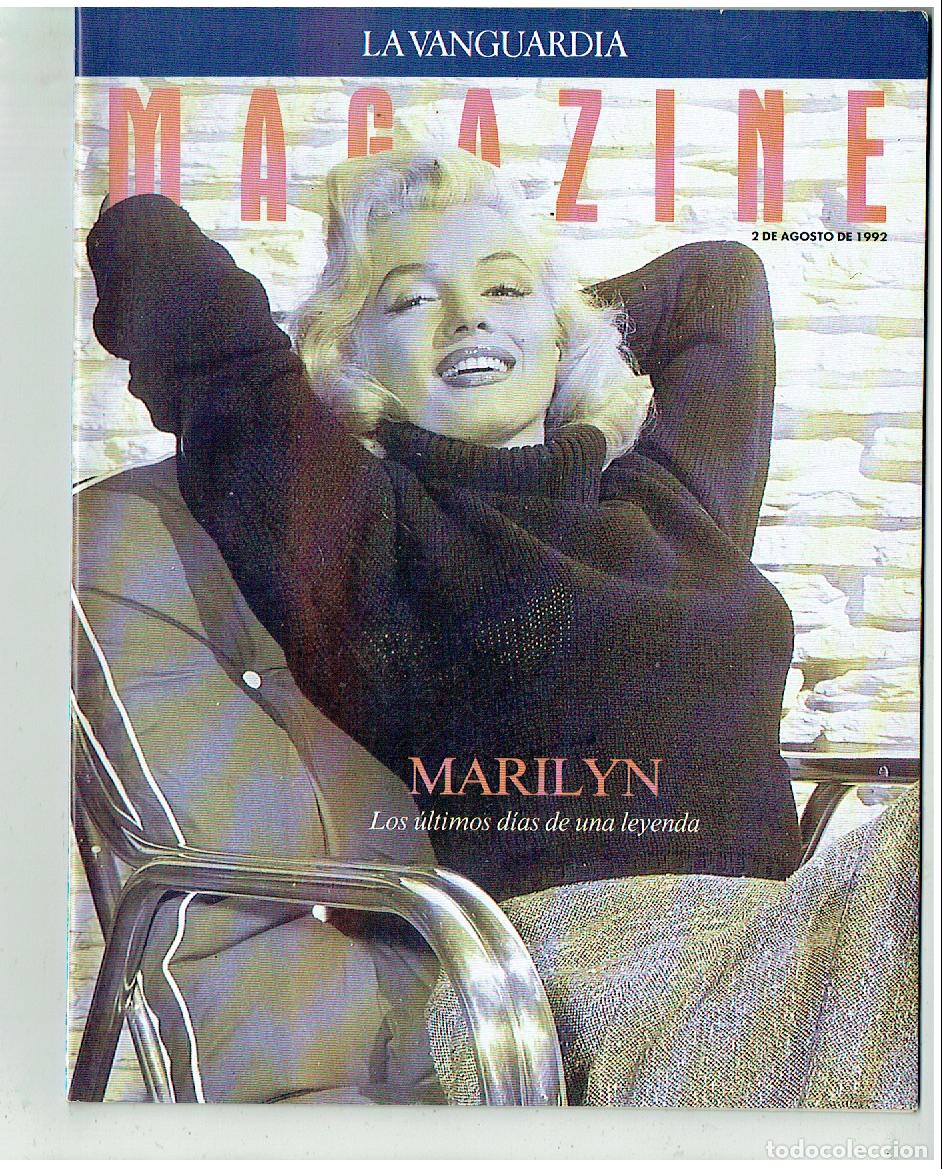 Coleccionismo peri&oacute;dico La Vanguardia: LA VANGUARDIA. MAGAZINE. MARILYN MONROE / MICHAEL JACKSON Y JORDAN. 2 AGOSTO 1992. (B/39.3 RUM)