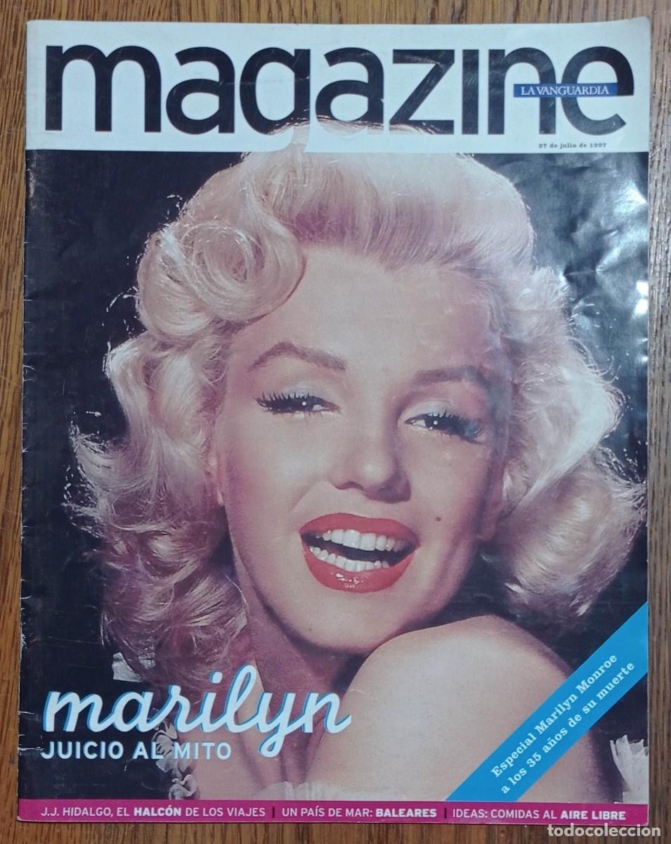 Coleccionismo peri&oacute;dico La Vanguardia: LA VANGUARDIA. MAGAZINE. MARILYN MONROE ( ARTICULOS DE ESCRITORES FAMOSOS ), BALEARES, UMA THURMAN