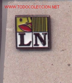 Pins de colecci&oacute;n: 13-publi35. Pin Publicitario LN