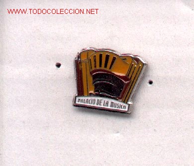 Pin's de collection: 13-414. Pin Palacio de la M&uacute;sica